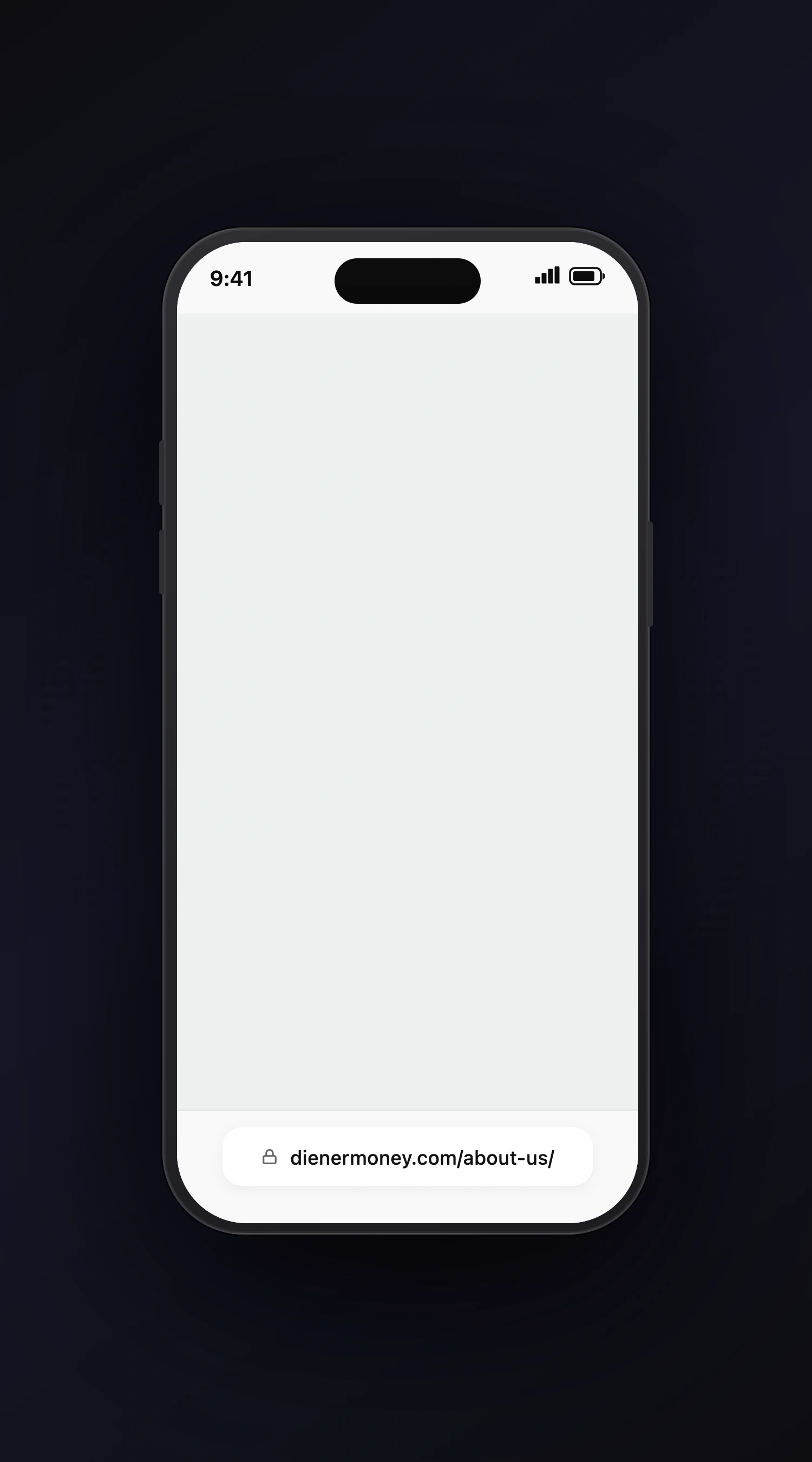 Dienermoney mobile screen two