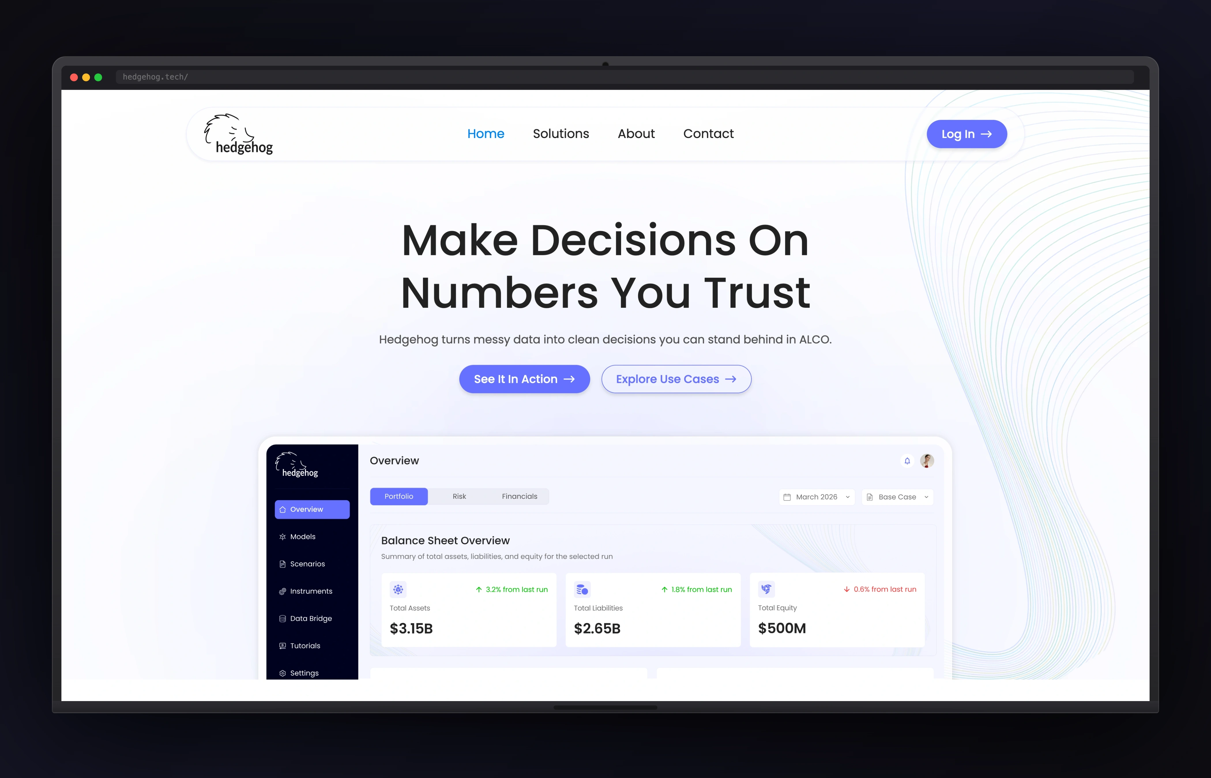 Hedgehog Tech website preview