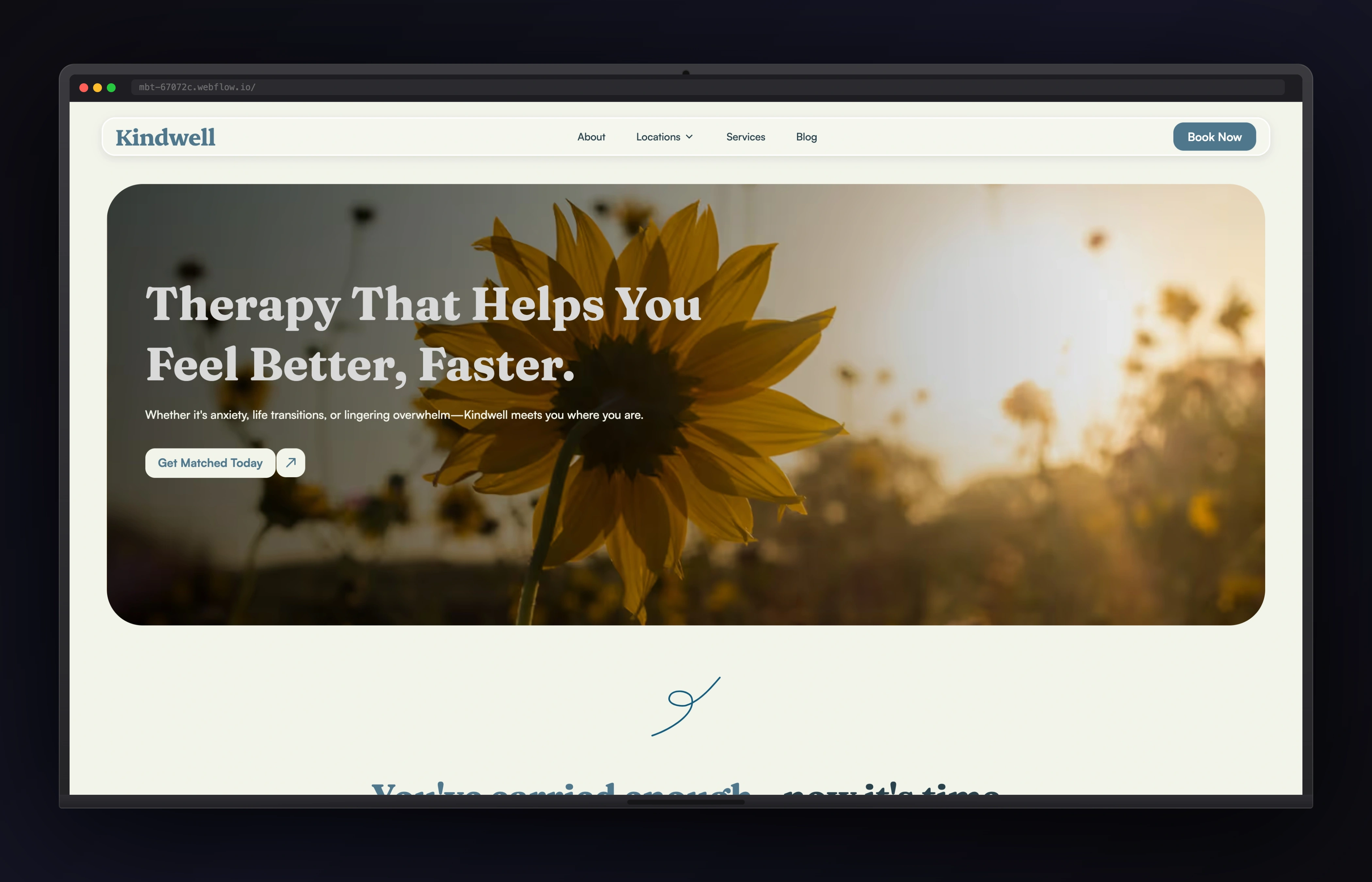 MBT Setup website preview