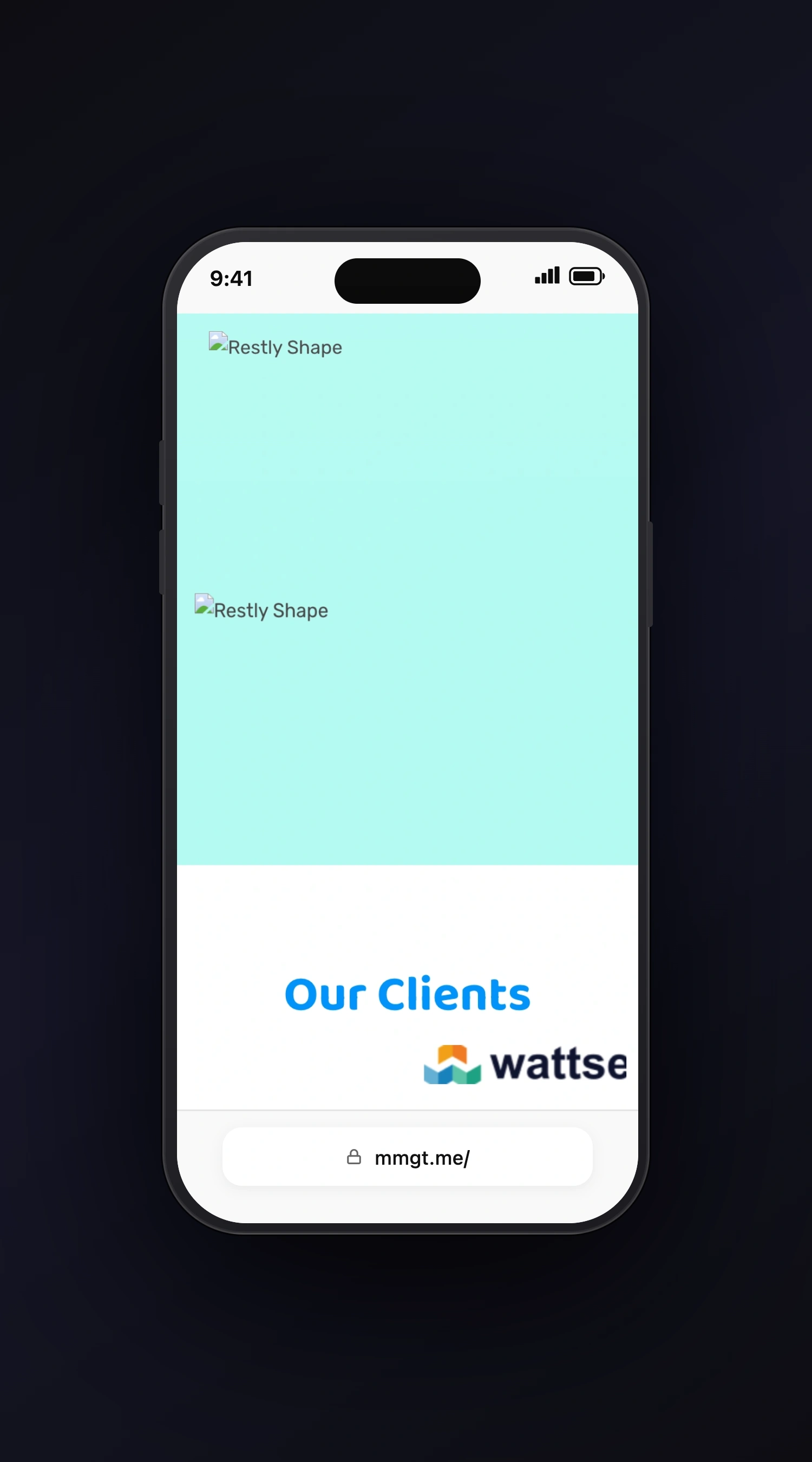 MMGT mobile screen two